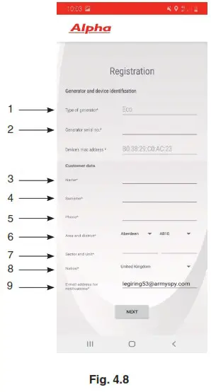 ALPHA Smartech Plus Intelligent WiFi Enabled Thermostat - START UP 7