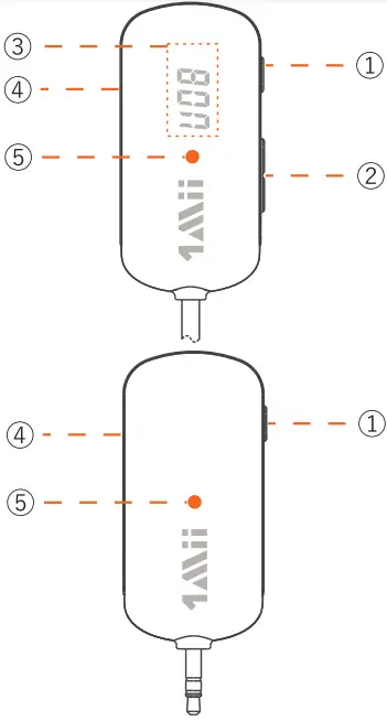 1Mii RT5301 UHF Wireless Microphone Headset - Product overview