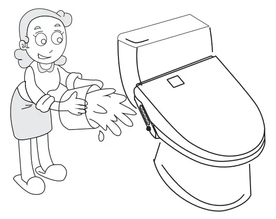 kogan KAPWDBIDETA Premium Smart Wash & Dry Remote Control - fig8