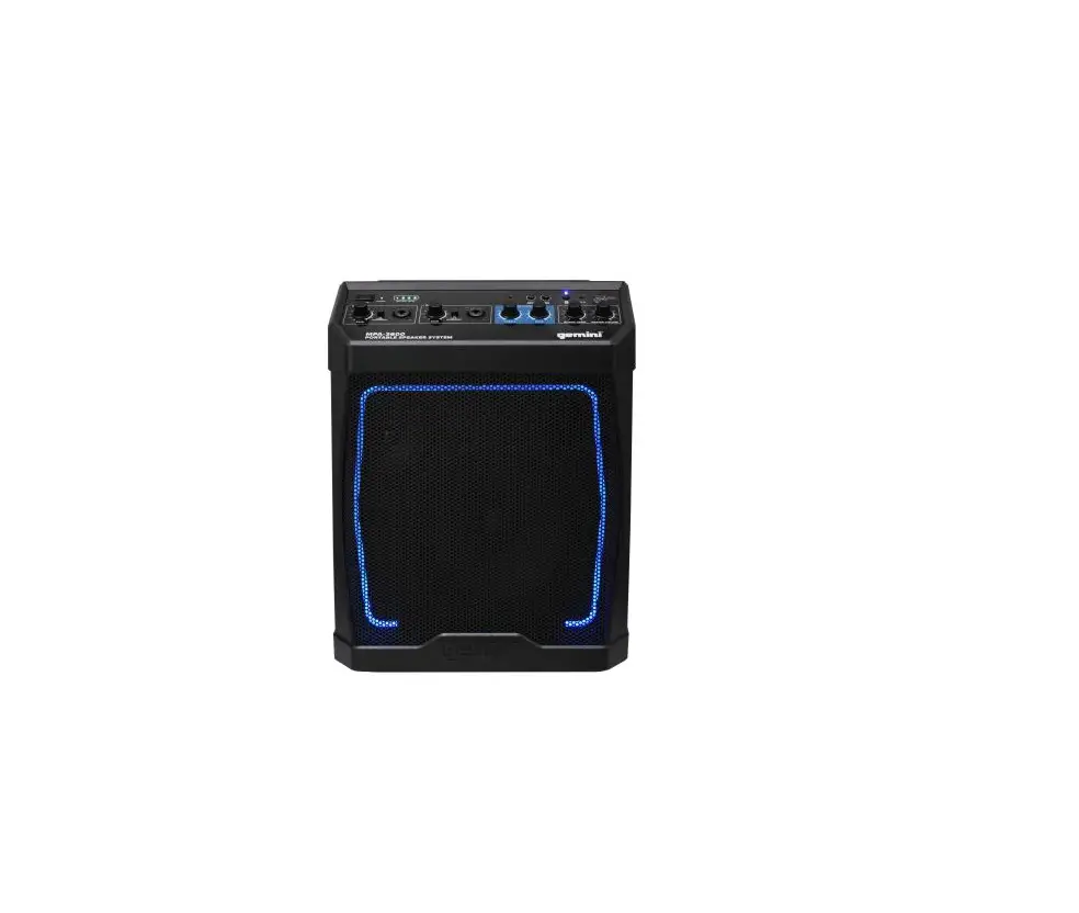 Gemini Mpa-3600 Portable Rechargeable Bluetooth Speaker User Manual