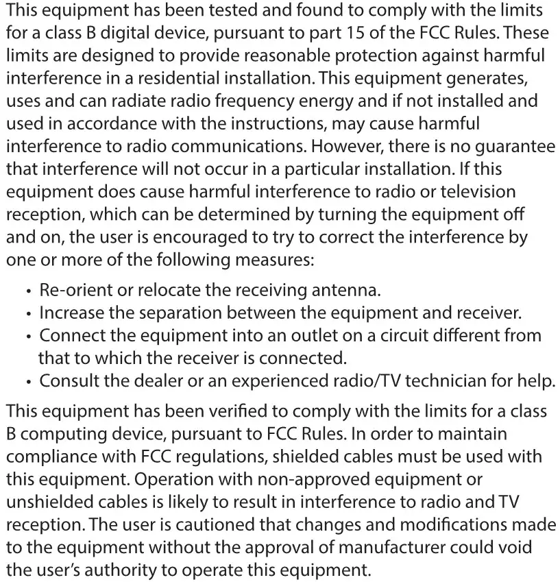 SMK-Link USB-C Dual 4K Multi-Stream Mini Docking Station - FCC Statement