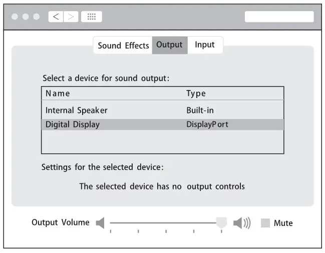 SMK-Link USB-C Dual 4K Multi-Stream Mini Docking Station - Sound Settings For Mac