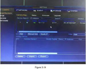 Adding Camera Remotely