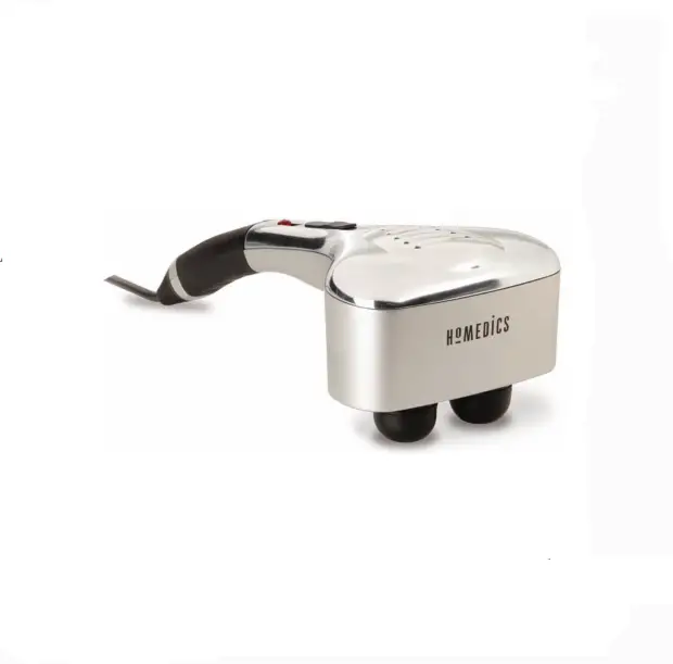 Homedics Pa-met1 Therapist Select Percussion Massager With Polished Aluminum Cover With Heat Instruction Manual And Warranty Information