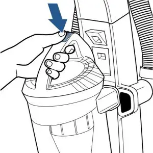 Emptying Dirt Tank Instructions