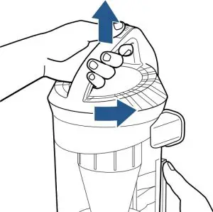 Emptying Dirt Tank Instructions