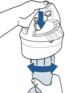 Cleaning Dirt Tank Instructions