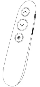 hama Wireless Laser Presenter Spot-Pointer 8in1