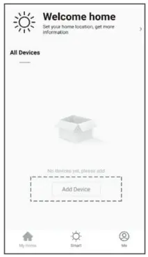 AiRROBO P10 Robot Vacuum Cleaner - Add device