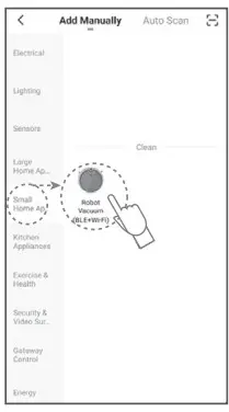 AiRROBO P10 Robot Vacuum Cleaner - Select