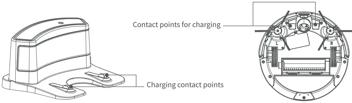 AiRROBO P10 Robot Vacuum Cleaner - filter