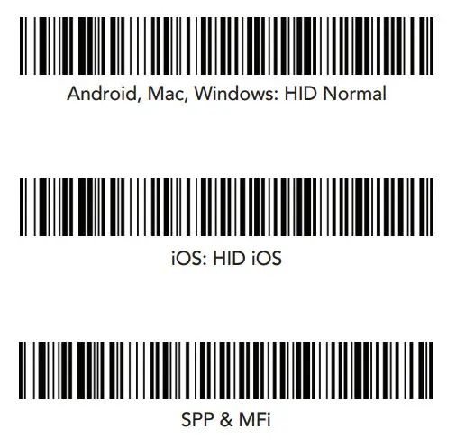 KOAMTAC KDC30 Barcode Scanner-Pairing Barcodes
