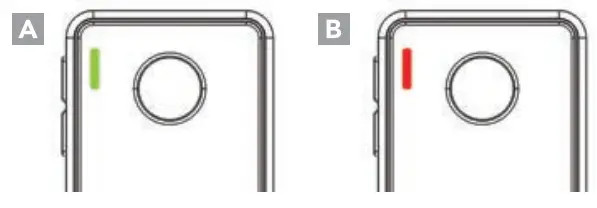 KOAMTAC KDC30 Barcode Scanner- red LED