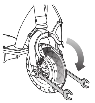 Replacing the Front Wheel