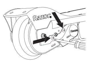 Replacing the Chain and Rear Wheel 1