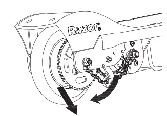 Replacing the Chain and Rear Wheel 3