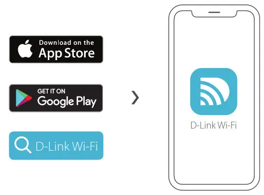 D Link DIR-X4860 AX4800 Mesh WiFi 6 Router - D LINK WIFI APP SETUP