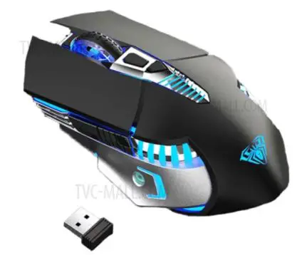 AULA SC200 Rechargeable Bluetooth Wireless Mouse With USB Receiver