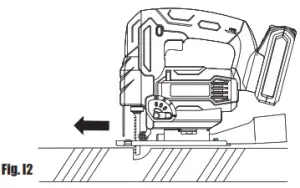 Wickes Cordless Jigsaw Owners - PLUNGE SAWING 1
