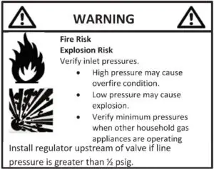 Gas Hookup and Information Fig 1