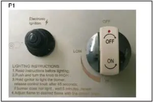 MANUAL LIGHTING INSTRUCTIONS FIG 1