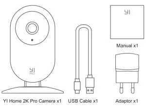 YI 365474 Pro Home Camera