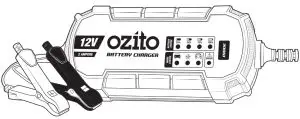 ozito OCBC 200 12V 2A Battery Charger