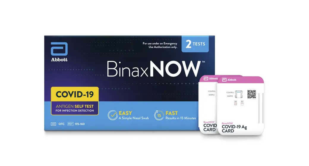Abbott Binaxnow Covid-19 Home Test Kit Instructions