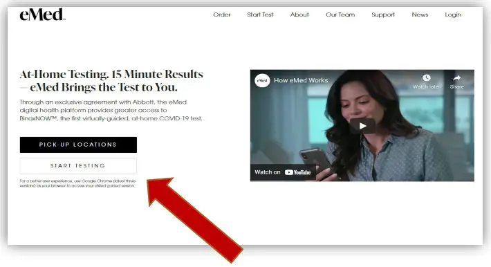 Abbott BinaxNOW COVID 19 Home Test Kit- Time to Start