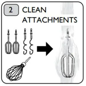 Dualit 219408 Hand Mixer - CLEANING & CARE 2