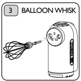 Dualit 219408 Hand Mixer - GETTING STARTED 3