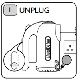Dualit 219408 Hand Mixer - SAFETY CUT OUT