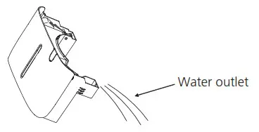 Midea CD002UI DN Dehumidifier- Pour the water