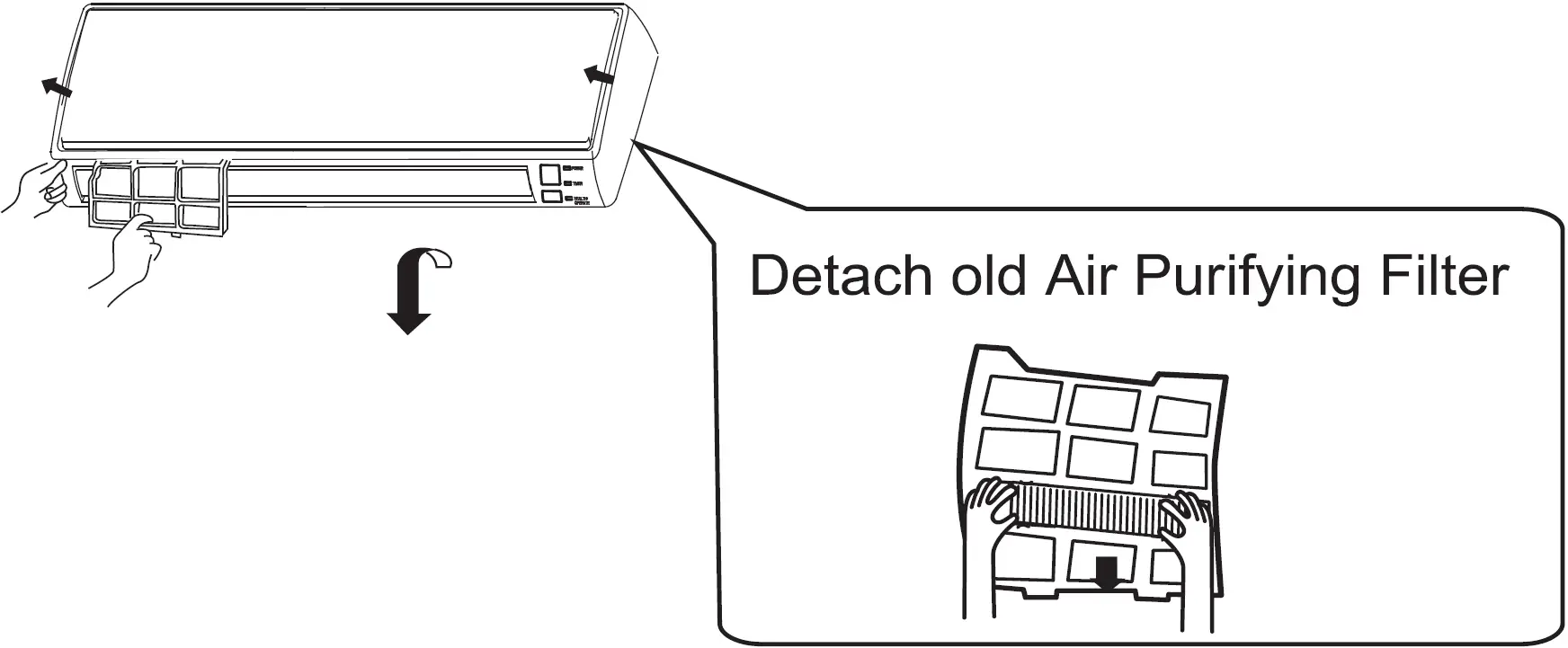 Replacement of Air Purifying Filter 02