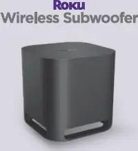 subwoofer