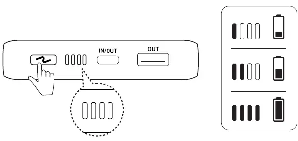 InfinityLAB INSTANTGO 10000 mAh Wireless Power Bank 6
