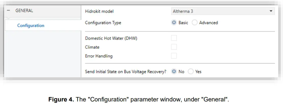Zennio KLIC DA LT KNX DAIKIN Altherma LT Gateway - fig4