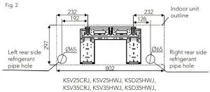 FIG 7 Installation plate mounting