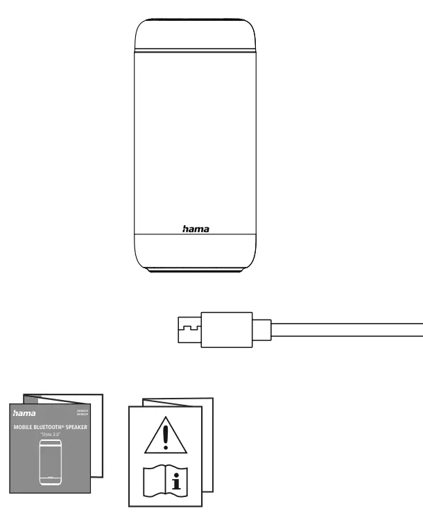 hama 00188228 Mobile Bluetooth Speaker Shine 2 0 -fig1