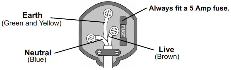 Clarke CBG6250 6 Inch Bench Grinder - ELECTRICAL CONNECTIONS