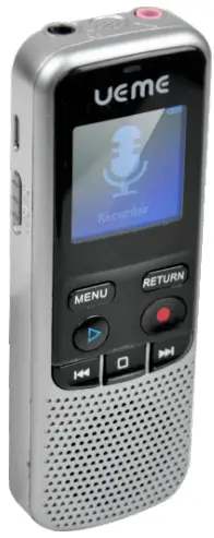 UEME DT-008 Dictaphone Digital Voice Recorder with Bluetooth