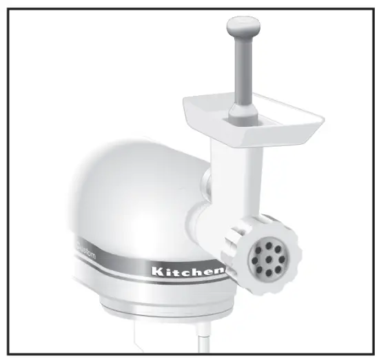 KitchenAid KSM7586P 7 QT Bowl Lift Stand Mixer - Food Grinder