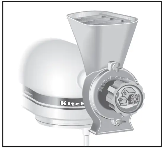 KitchenAid KSM7586P 7 QT Bowl Lift Stand Mixer - Grain Mill