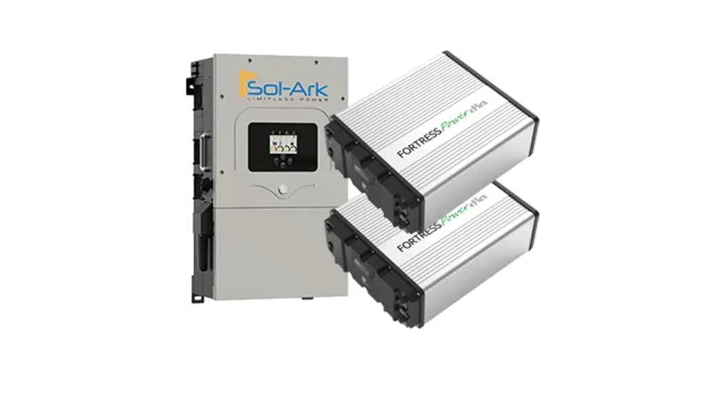 Fortress Power 9001-1 Lithium Batteries Using Sol-ark Inverter Instructions
