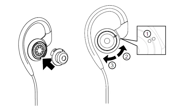 motorola-PMLN8068-Over-the-Ear-Earpiece-with-Ear-Tip-FIG-8