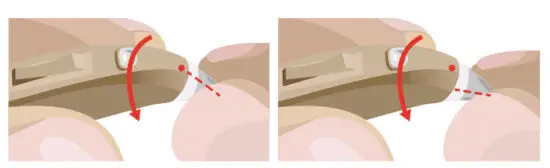 NANO RX2000 Digital Rechargeable Hearing Amplifier Set - Blue