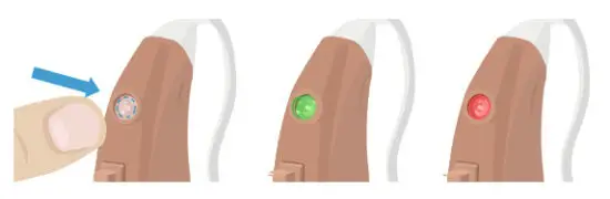 NANO RX2000 Digital Rechargeable Hearing Amplifier Set - Press