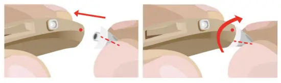 NANO RX2000 Digital Rechargeable Hearing Amplifier Set - socket