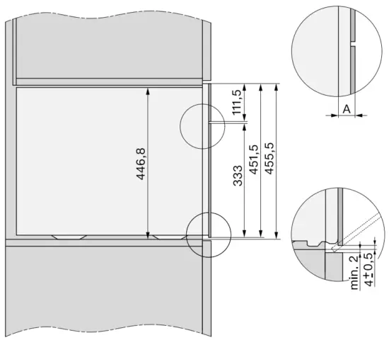 Miele DGC 7440 XL Steam Combination Oven - Side view