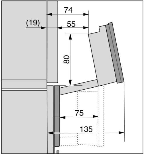 Miele DGC 7440 XL Steam Combination Oven - panel to open